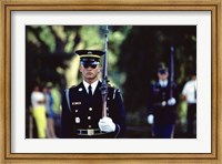 Framed US Army Honor Guard