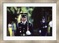Framed US Army Honor Guard
