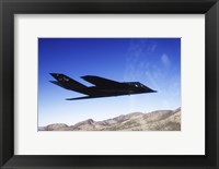 Framed F-117A Stealth Fighter