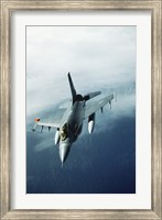 Framed General Dynamics F-16 Falcon Jet Fighter