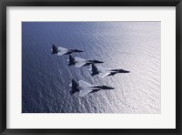 Framed F-15 Fighters US Air Force