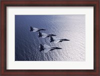 Framed F-15 Fighters US Air Force