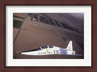 Framed U.S. Air Force T-38 Trainer