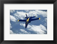 Framed Blue Angels F-18 Hornet