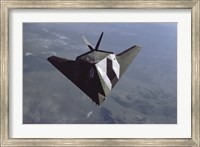 Framed US Air Force F-117 Stealth Figher