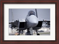 Framed US Air Force F-15 Eagle Fighter Jets
