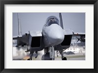 Framed US Air Force F-15 Eagle Fighter Jets