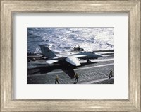 Framed U.S. Navy F-14 Tomcat USS John F. Kennedy