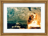 Framed Missile hitting an M47 Tank