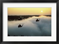 Framed AH-16 (Cobras) Attack Helicopters