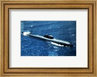 Framed Soviet Victor 1 Class Nuclear-Powered Attack Submarine