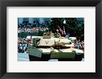 Framed 1A1 Ambrams Main Battle Tank