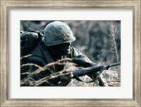 Framed Combat Ready Marine Holds