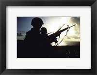 Framed Soldier