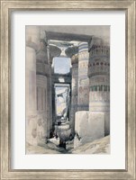 Framed Temple of Karnacs Egypt