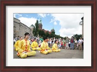Framed Falun Dafa in Szczecin, Poland August 2007