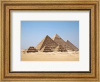 Framed All Gizah Pyramids