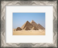 Framed All Gizah Pyramids