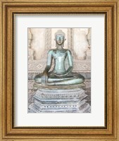 Framed Buddha In Haw Phra Kaew