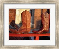 Framed Cowboy Boots
