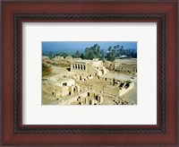 Framed Dendera Temple Egypt