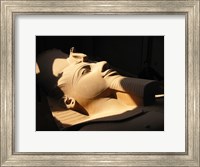 Framed Kolosstatue Ramses II Memphis Egypt