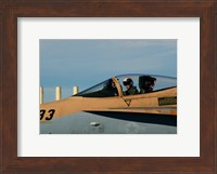 Framed US Navy Pilot