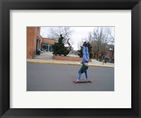 Framed Upsidedown Skater