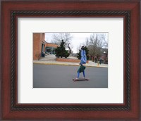 Framed Upsidedown Skater