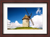Framed View of a traditional windmill, Skerries Mills Museum, Ireland