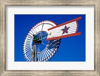 Framed Texas Star Windmill