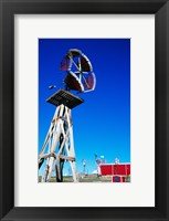 Framed American Wind Power Center, Lubbock, Texas, USA