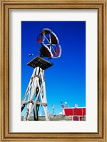 Framed American Wind Power Center, Lubbock, Texas, USA
