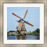 Framed Windmills Kingergisk Netherlands