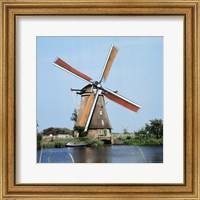 Framed Windmills Kingergisk Netherlands
