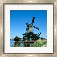 Framed Windmill, Zaanse Schans, Netherlands
