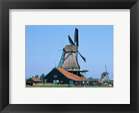 Framed Windmills, Zaanse Schans, Netherlands