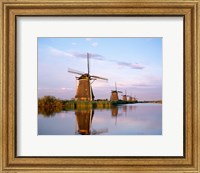 Framed Windmills, Kinderdijk, Netherlands