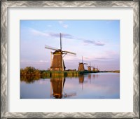 Framed Windmills, Kinderdijk, Netherlands