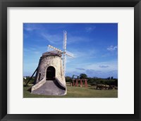 Framed Windmill at the Whim Plantation Museum, Frederiksted, St. Croix