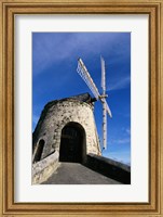 Framed Windmill at the Whim Plantation Museum, Frederiksted, St. Croix Closeup
