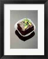 Framed Close-up of a chocolate cake