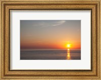 Framed Sunrise over the sea