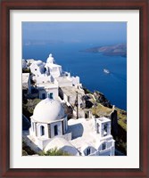 Framed Cyclades Islands, Greece