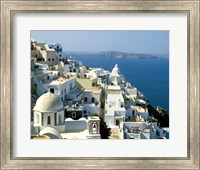 Framed Skyline in Cyclades Islands, Greece