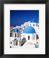 Framed Santorini, Oia , Cyclades Islands, Greece