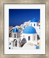 Framed Santorini, Oia , Cyclades Islands, Greece