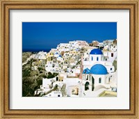 Framed Santorini, Oia, Cyclades Islands, Greece