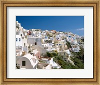 Framed Santorini, Oia, Cyclades Islands, Greece