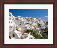Framed Santorini, Oia, Cyclades Islands, Greece